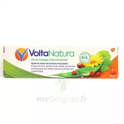 Voltanatura Gel De Massage Plantes Bio T/50ml à MULHOUSE