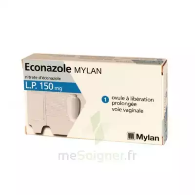 Econazole Mylan L.p. 150 Mg, Ovule à Libération Prolongée à MULHOUSE