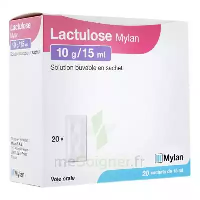 Lactulose Mylan Pharma 10 G, Solution Buvable En Sachet-dose à MULHOUSE